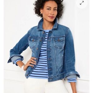 Talbots Blue Jean Jacket